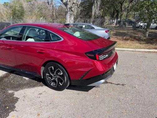 Ultimate red 2025 Hyundai SONATA SEL