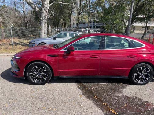 Ultimate red 2025 Hyundai SONATA SEL