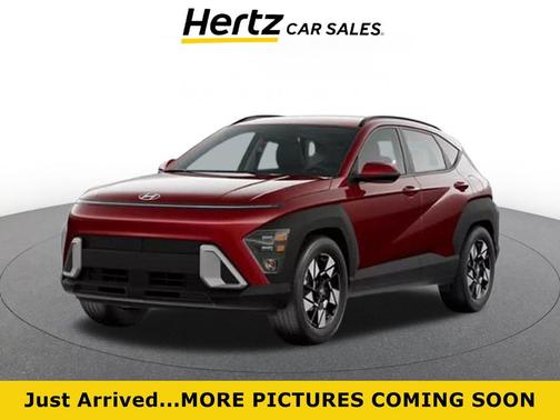 Ultimate Red Metallic 2025 Hyundai KONA SEL