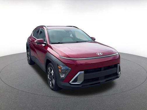 Ultimate Red Metallic 2025 Hyundai KONA SEL
