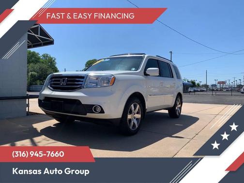 White Diamond Pearl 2014 Honda Pilot Touring
