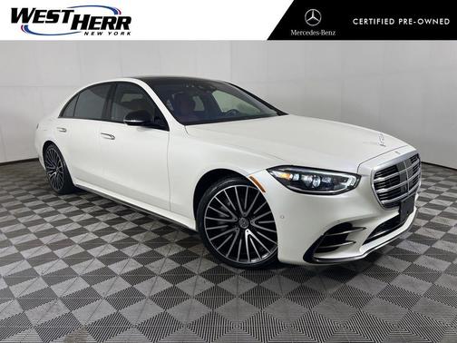 MANUFAKTUR Cashmere White Magno 2023 Mercedes-Benz S-Class S 580 4MATIC