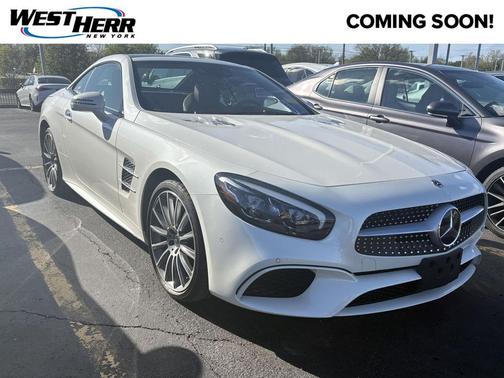 Diamond White 2018 Mercedes-Benz SL 550