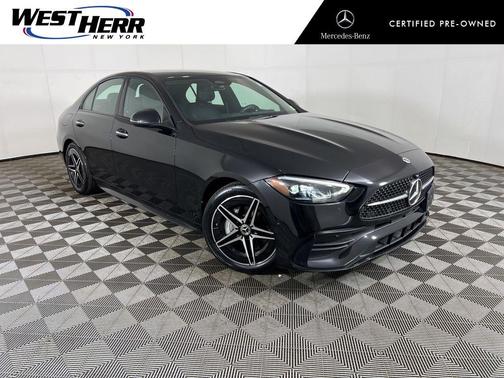 Black 2023 Mercedes-Benz C-Class C 300 4MATIC