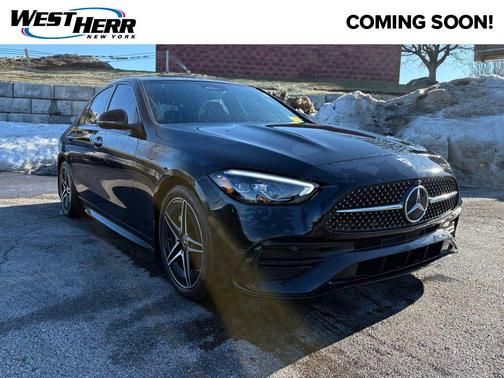 Black 2024 Mercedes-Benz C-Class C 300 4MATIC