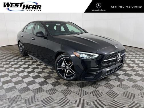 Black 2024 Mercedes-Benz C-Class Sedan