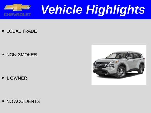 Brilliant Silver Metallic 2024 Nissan Rogue S