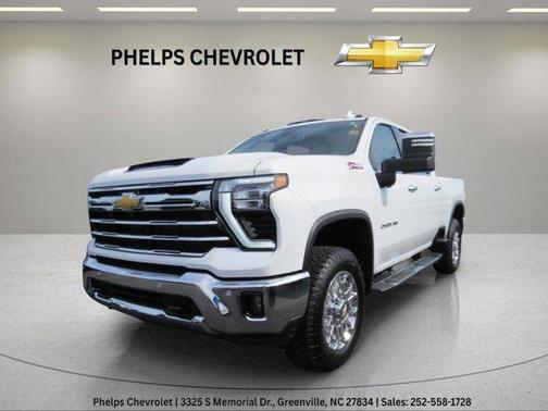 Summit White 2025 Chevrolet Silverado 2500 LTZ