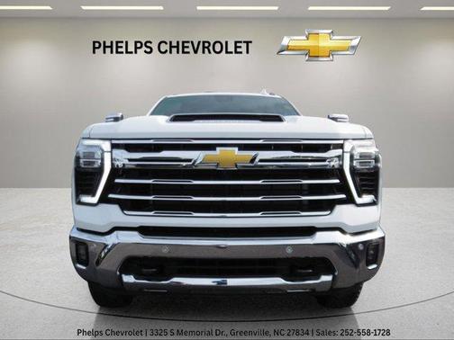 Summit White 2025 Chevrolet Silverado 2500 LTZ