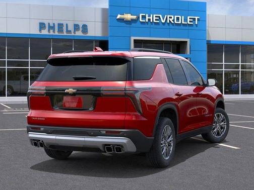 Radiant Red 2026 Chevrolet Traverse LT