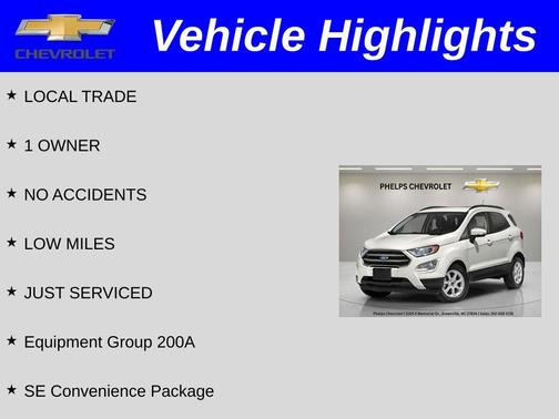 Moondust 2020 Ford EcoSport SE