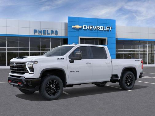 Summit White 2026 Chevrolet Silverado 2500 LTZ