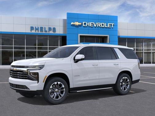 Summit White 2026 Chevrolet Tahoe LT