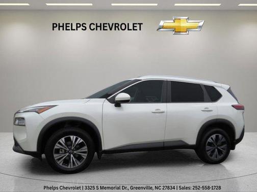 White 2023 Nissan Rogue SV