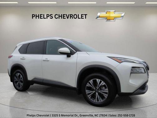 White 2023 Nissan Rogue SV
