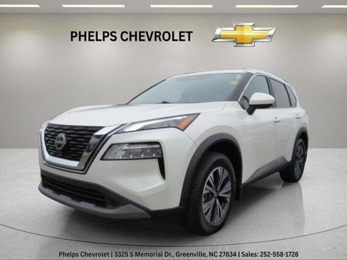 White 2023 Nissan Rogue SV