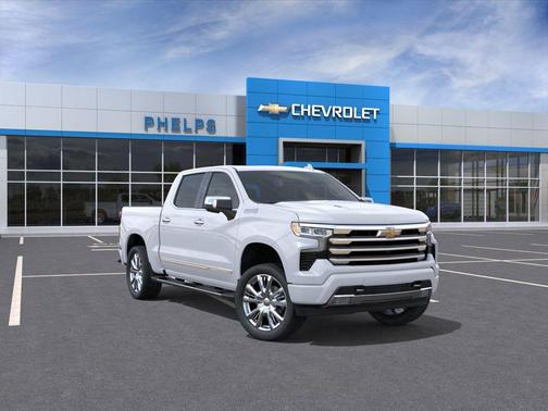 Polar White 2026 Chevrolet Silverado 1500 High Country