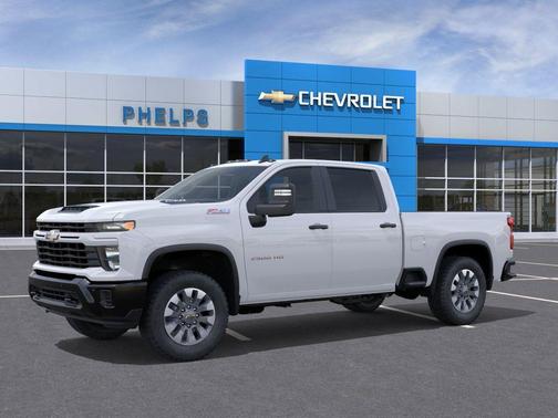 Summit White 2026 Chevrolet Silverado 2500 Custom
