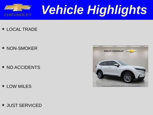 Platinum White Pearl 2023 Honda CR-V EX-L