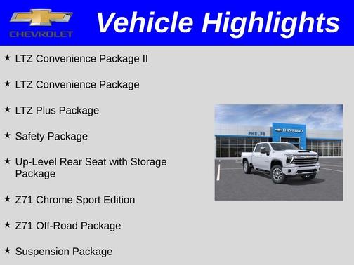 Summit White 2026 Chevrolet Silverado 2500 LTZ