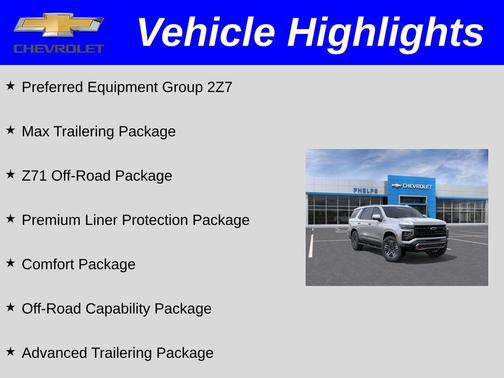 Sterling Gray Metallic 2026 Chevrolet Tahoe Z71