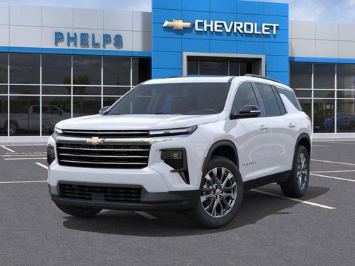 Summit White 2026 Chevrolet Traverse LT