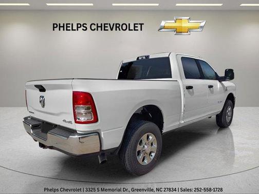 Bright White Clearcoat 2024 RAM 3500 Big Horn