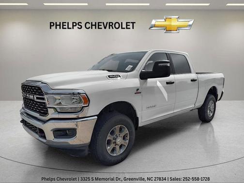 Bright White Clearcoat 2024 RAM 3500 Big Horn