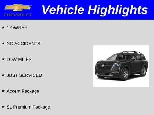 Black 2026 Nissan Pathfinder SL