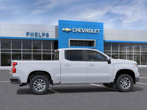 Summit White 2026 Chevrolet Silverado 1500 LT