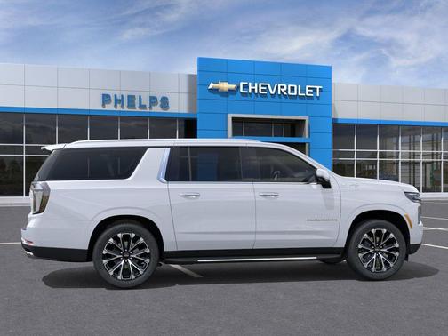 Polar White 2026 Chevrolet Suburban High Country