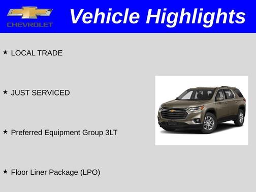 Pepperdust Metallic 2019 Chevrolet Traverse LT Leather