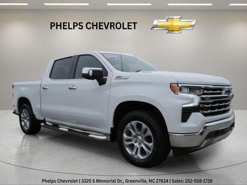 Summit White 2024 Chevrolet Silverado 1500 LTZ