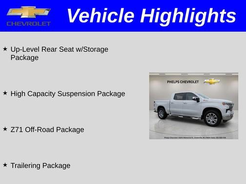 Summit White 2024 Chevrolet Silverado 1500 LTZ