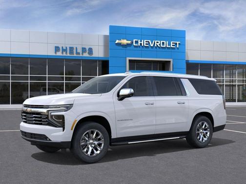 Polar White 2026 Chevrolet Suburban Premier
