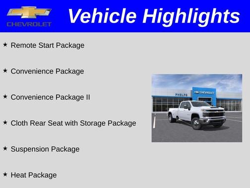 Summit White 2026 Chevrolet Silverado 3500 LT