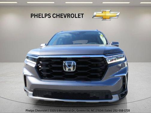 Modern Steel Metallic 2025 Honda Pilot Elite