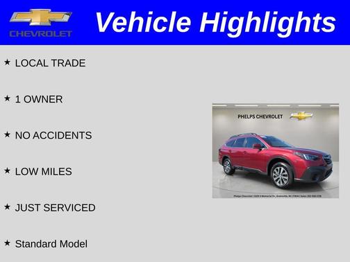 Crimson Red Pearl 2022 Subaru Outback Premium