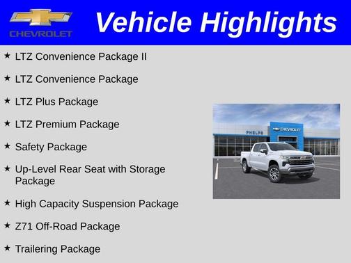 Polar White 2026 Chevrolet Silverado 1500 LTZ