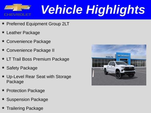 Summit White 2026 Chevrolet Silverado 1500 LT Trail Boss