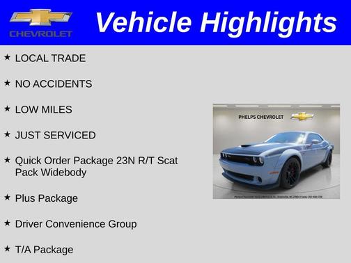 Smoke Show 2021 Dodge Challenger R/T Scat Pack