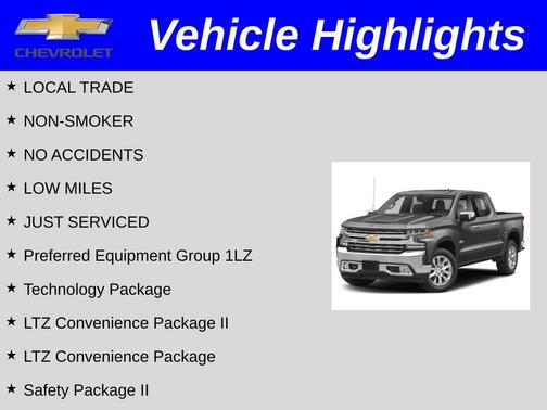 Satin Steel Metallic 2020 Chevrolet Silverado 1500 LTZ