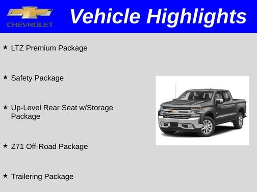 Satin Steel Metallic 2020 Chevrolet Silverado 1500 LTZ