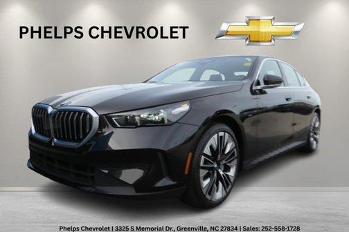 Black Sapphire Metallic 2025 BMW 530 i xDrive