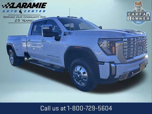 Glacier White Tricoat 2026 GMC Sierra 3500 Denali