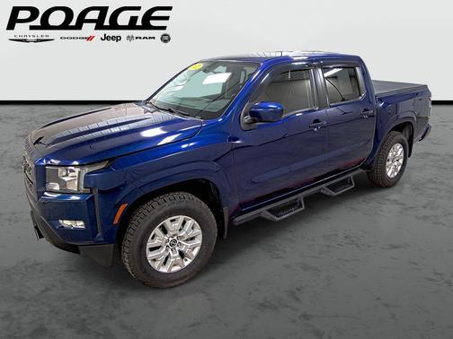 Deep Blue Pearl 2022 Nissan Frontier SV