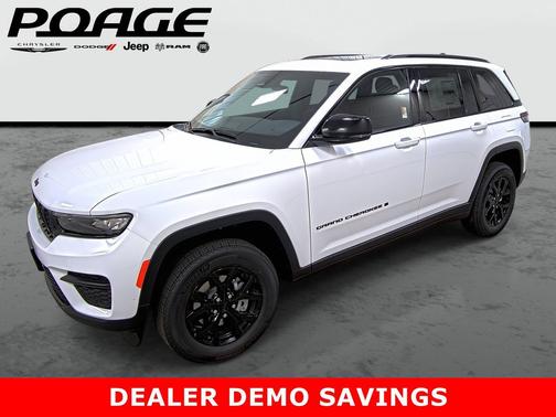 Bright White Clearcoat 2025 Jeep Grand Cherokee Altitude