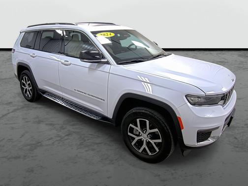 Bright White Clearcoat 2024 Jeep Grand Cherokee L Limited