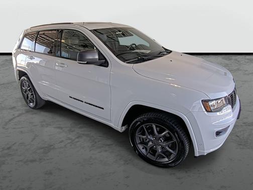 Bright White Clearcoat 2021 Jeep Grand Cherokee 80th Anniversary 4x4