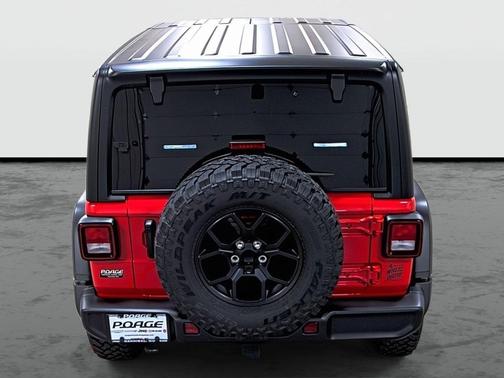 Firecracker Red Clearcoat 2026 Jeep Wrangler Willys
